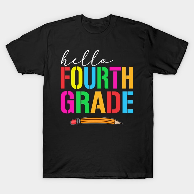 Hello Fourth Grade T-Shirt by buuka1991